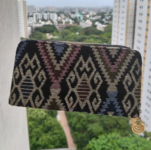 JACQUARD PRINTED WALLET